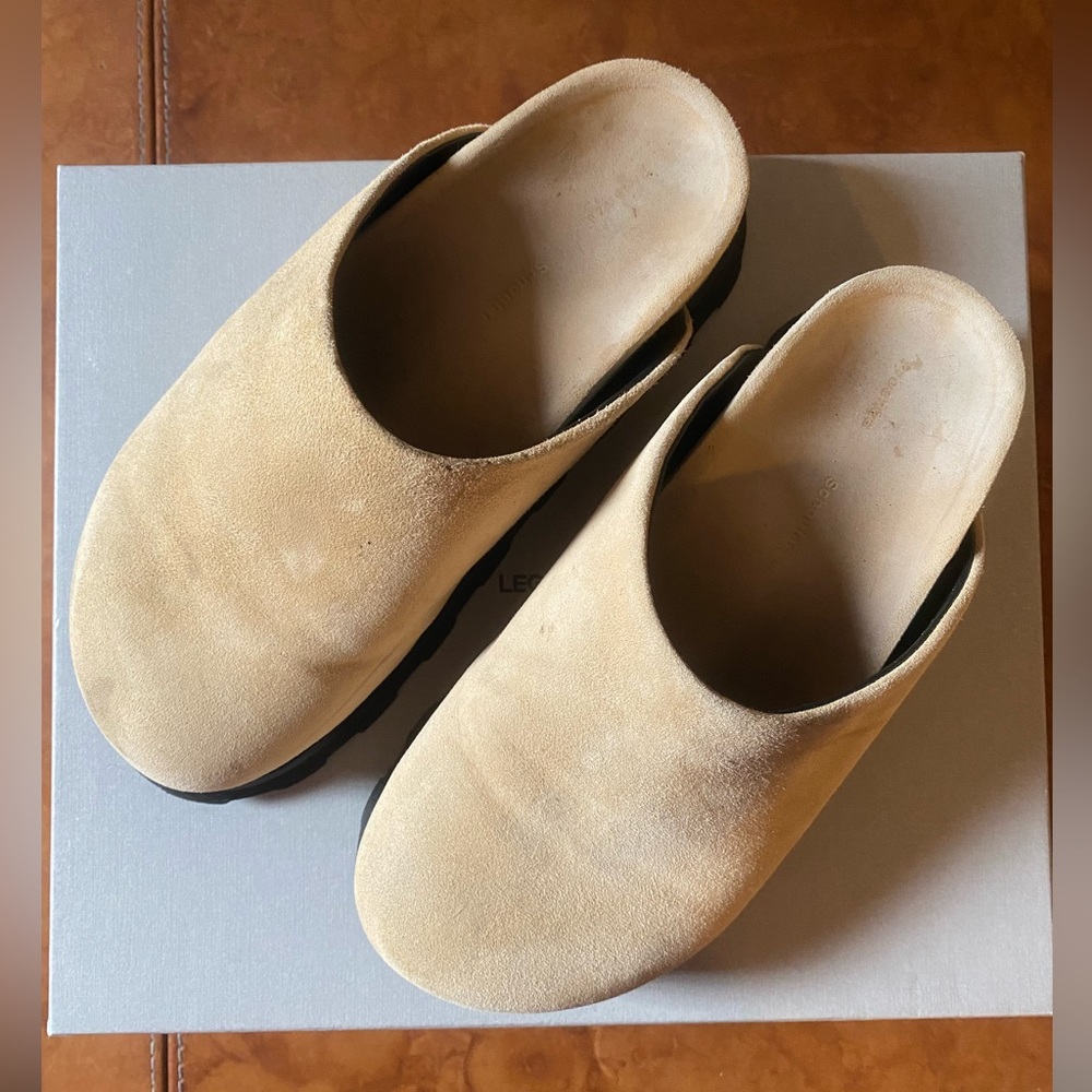 Proenza Schouler Suede Mules